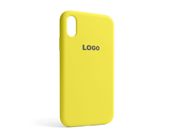Чехол Full Silicone Case для Apple iPhone Xr canary yellow (50)
