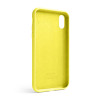 Чехол Full Silicone Case для Apple iPhone Xr canary yellow (50)