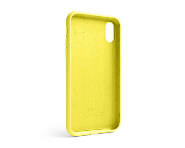 Чехол Full Silicone Case для Apple iPhone Xr canary yellow (50)