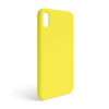 Чехол Full Silicone Case для Apple iPhone Xr canary yellow (50) (без логотипа)