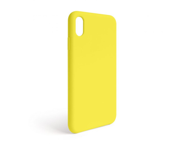 Чехол Full Silicone Case для Apple iPhone Xr canary yellow (50) (без логотипа)