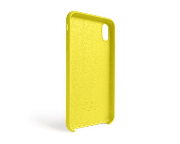Чехол Full Silicone Case для Apple iPhone Xr canary yellow (50) (без логотипа)