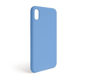 Чохол Full Silicone Case для Apple iPhone Xr cornflower (53) (без логотипу)