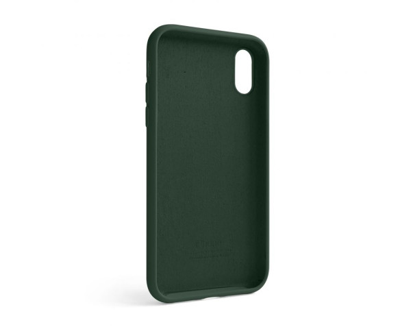 Чехол Full Silicone Case для Apple iPhone Xr atrovirens green (54)