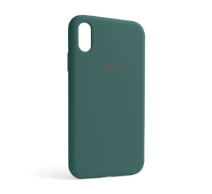 Чохол Full Silicone Case для Apple iPhone Xr pine green (55)