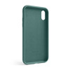 Чехол Full Silicone Case для Apple iPhone Xr pine green (55)