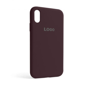Чохол Full Silicone Case для Apple iPhone Xr plum (57)