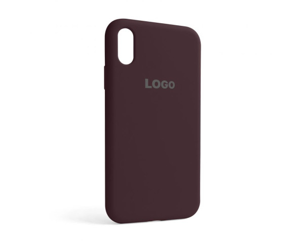 Чехол Full Silicone Case для Apple iPhone Xr plum (57)