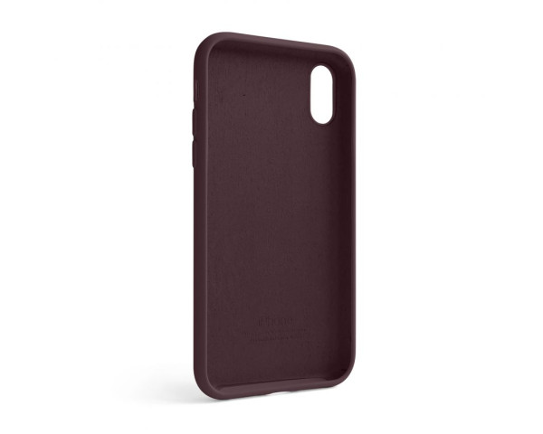 Чехол Full Silicone Case для Apple iPhone Xr plum (57)