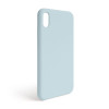 Чохол Full Silicone Case для Apple iPhone Xr sky blue (58) (без логотипу)