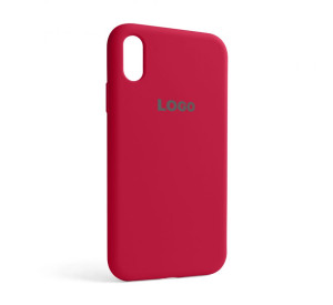 Чохол Full Silicone Case для Apple iPhone Xr pomegranate (59)