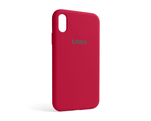 Чохол Full Silicone Case для Apple iPhone Xr pomegranate (59)