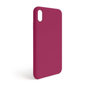 Чохол Full Silicone Case для Apple iPhone Xr pomegranate (59) (без логотипу)