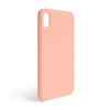 Чехол Full Silicone Case для Apple iPhone Xr grapefruit (61) (без логотипа)