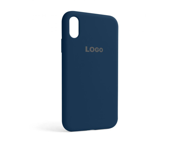 Чехол Full Silicone Case для Apple iPhone Xr blue horizon (65)