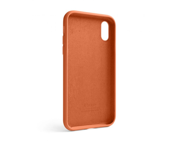 Чохол Full Silicone Case для Apple iPhone Xr new peach (66)