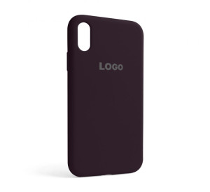 Чохол Full Silicone Case для Apple iPhone Xr elderberry (69)