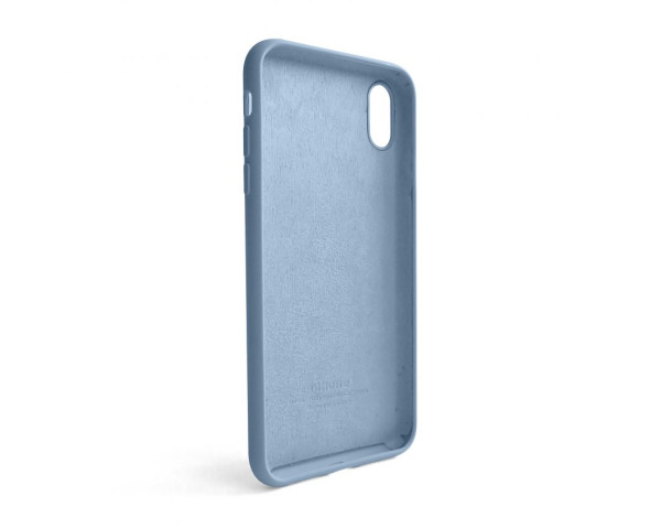 Чохол Full Silicone Case для Apple iPhone Xs Max light blue (05)