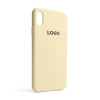 Чохол Full Silicone Case для Apple iPhone Xs Max antique white (10)