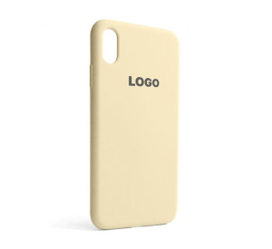 Чохол Full Silicone Case для Apple iPhone Xs Max antique white (10)
