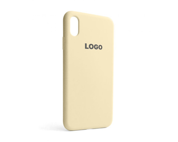 Чохол Full Silicone Case для Apple iPhone Xs Max antique white (10)