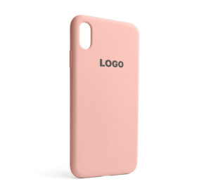 Чохол Full Silicone Case для Apple iPhone Xs Max light pink (12)