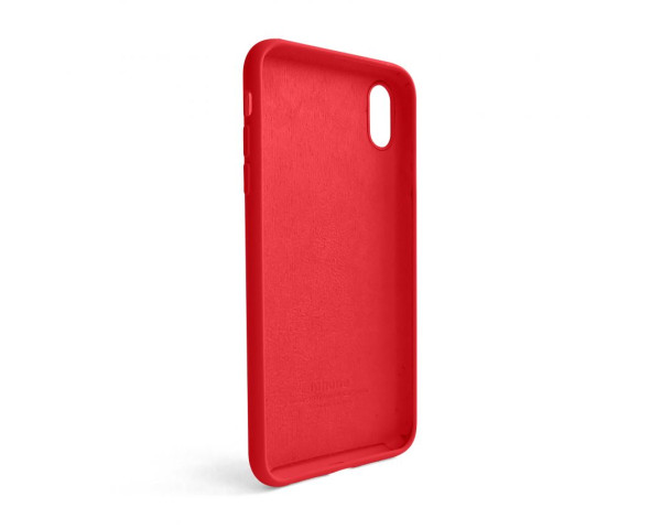 Чехол Full Silicone Case для Apple iPhone Xs Max red (14)