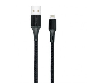 Кабель USB WALKER C705 Lightning black
