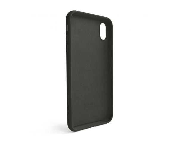 Чехол Full Silicone Case для Apple iPhone Xs Max dark olive (35)
