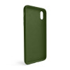 Чохол Full Silicone Case для Apple iPhone Xs Max army green (45)
