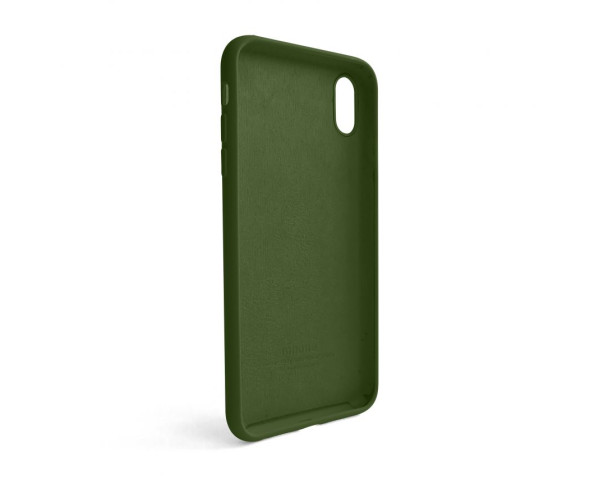 Чохол Full Silicone Case для Apple iPhone Xs Max army green (45)