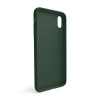 Чохол Full Silicone Case для Apple iPhone Xs Max atrovirens green (54)