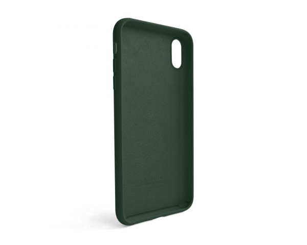 Чохол Full Silicone Case для Apple iPhone Xs Max atrovirens green (54)