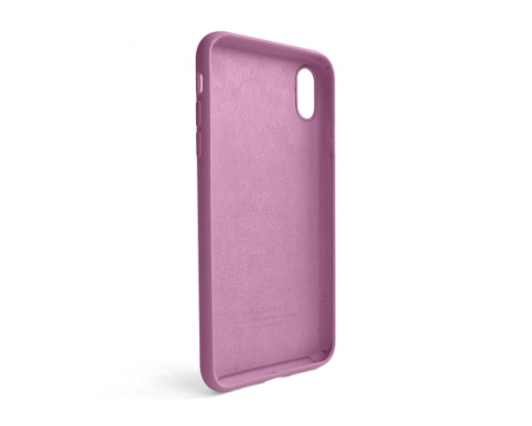 Чохол Full Silicone Case для Apple iPhone Xs Max blueberry (56)