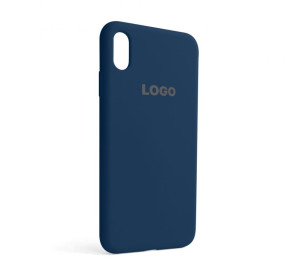 Чохол Full Silicone Case для Apple iPhone Xs Max deep navy (68)