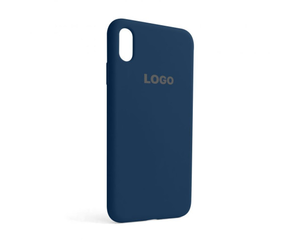 Чехол Full Silicone Case для Apple iPhone Xs Max deep navy (68)