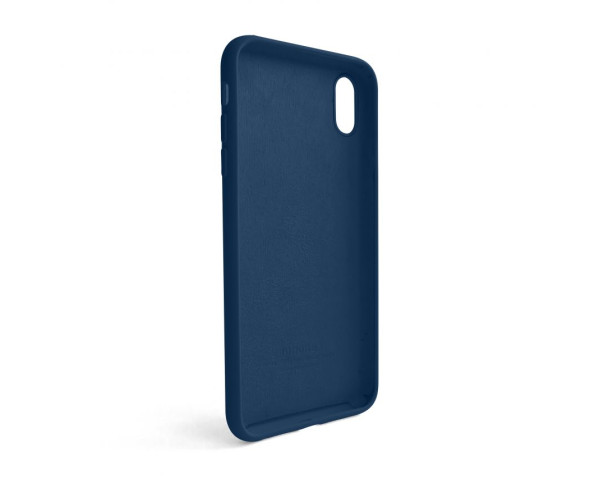 Чехол Full Silicone Case для Apple iPhone Xs Max deep navy (68)