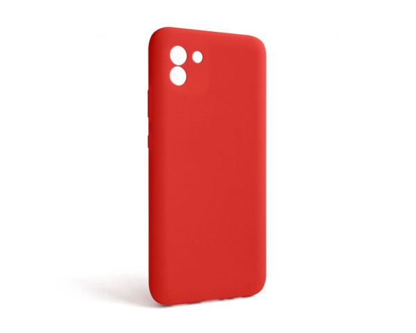 Чохол Full Silicone Case для Samsung Galaxy A03/A035 (2021) red (14) (без логотипу)