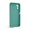 Чохол Full Silicone Case для Samsung Galaxy A03s/A037 (2021) turquoise (17) (без логотипу)