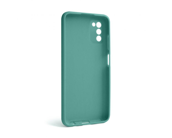 Чохол Full Silicone Case для Samsung Galaxy A03s/A037 (2021) turquoise (17) (без логотипу)