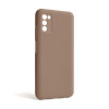 Чехол Full Silicone Case для Samsung Galaxy A03s/A037 (2021) nude (19) (без логотипа)