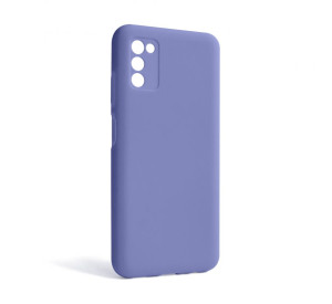Чехол Full Silicone Case для Samsung Galaxy A03s/A037 (2021) elegant purple (26) (без логотипа)