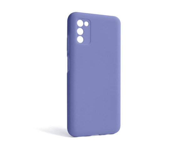 Чехол Full Silicone Case для Samsung Galaxy A03s/A037 (2021) elegant purple (26) (без логотипа)