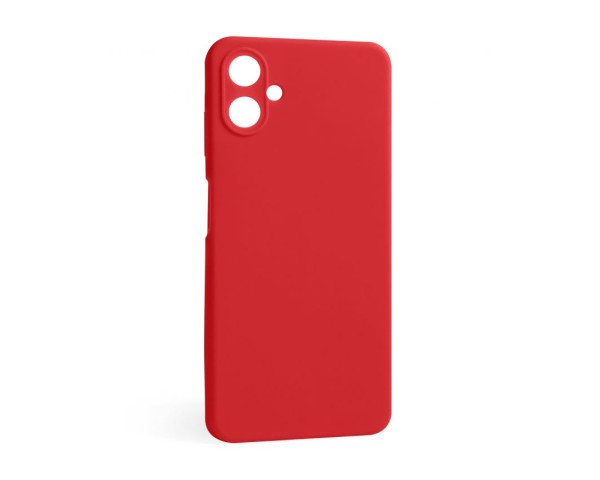 Чехол Full Silicone Case для Samsung Galaxy A06/A065 (2024) red (14) (без логотипа)