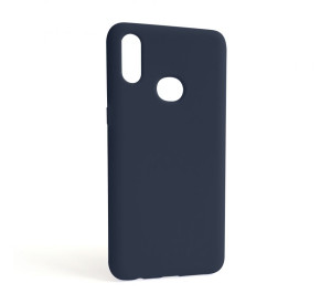 Чохол Full Silicone Case для Samsung Galaxy A10s/A107 (2019) dark blue (08) (без логотипу)