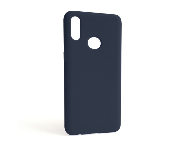 Чохол Full Silicone Case для Samsung Galaxy A10s/A107 (2019) dark blue (08) (без логотипу)