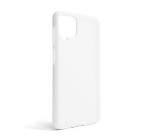 Чехол Full Silicone Case для Samsung Galaxy A12/A125 (2020), А12/А127 (2021) white (09) (без логотипа)