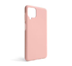 Чохол Full Silicone Case для Samsung Galaxy A12/A125 (2020), А12/А127 (2021) light pink (12) (без логотипу)