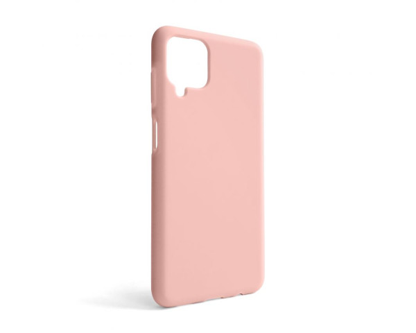 Чохол Full Silicone Case для Samsung Galaxy A12/A125 (2020), А12/А127 (2021) light pink (12) (без логотипу)