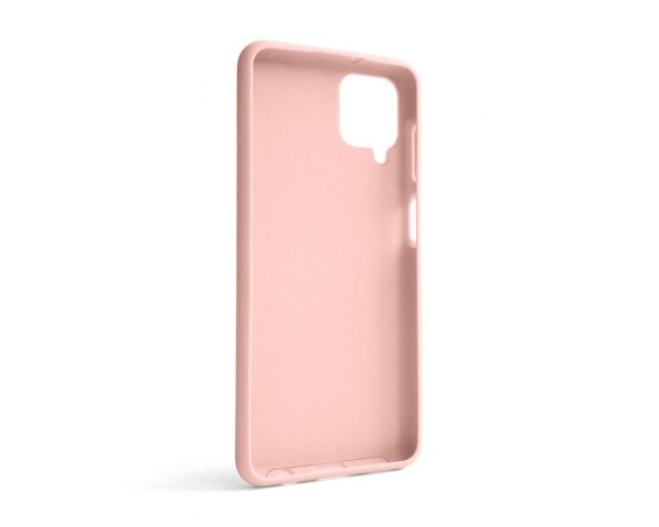Чохол Full Silicone Case для Samsung Galaxy A12/A125 (2020), А12/А127 (2021) light pink (12) (без логотипу)